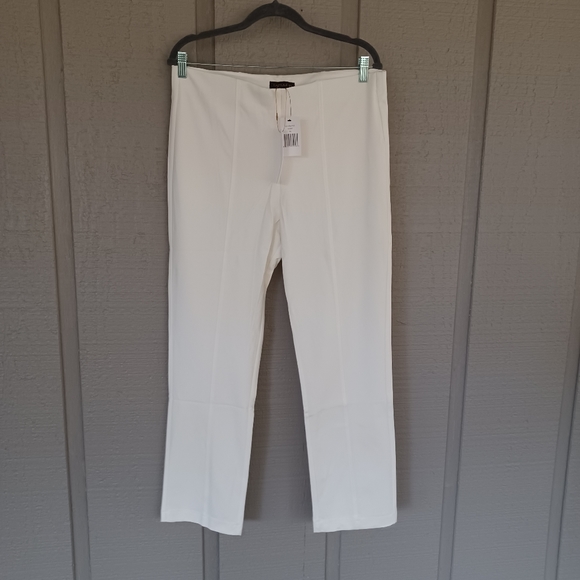 Capsule 121 Women The Unity Ankle Pants Size XL Color Ivory Pull On - Picture 2 of 16